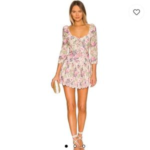 Love Shack Fancy Deeba Dress Veiled Kiss